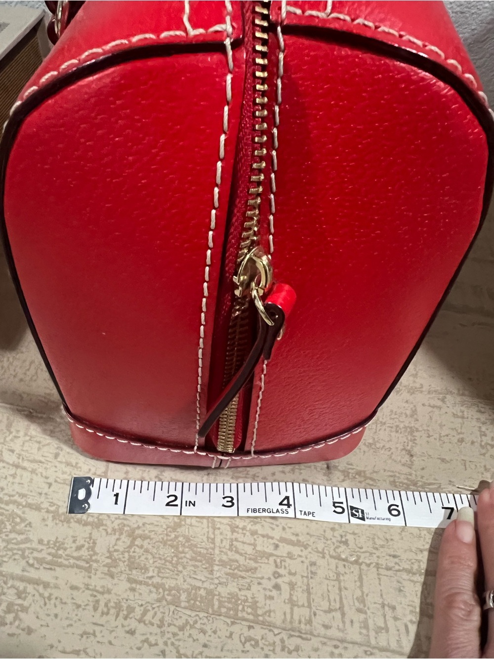 kate spade Red Leather Top-Handle Satchel - Picture 10 of 10